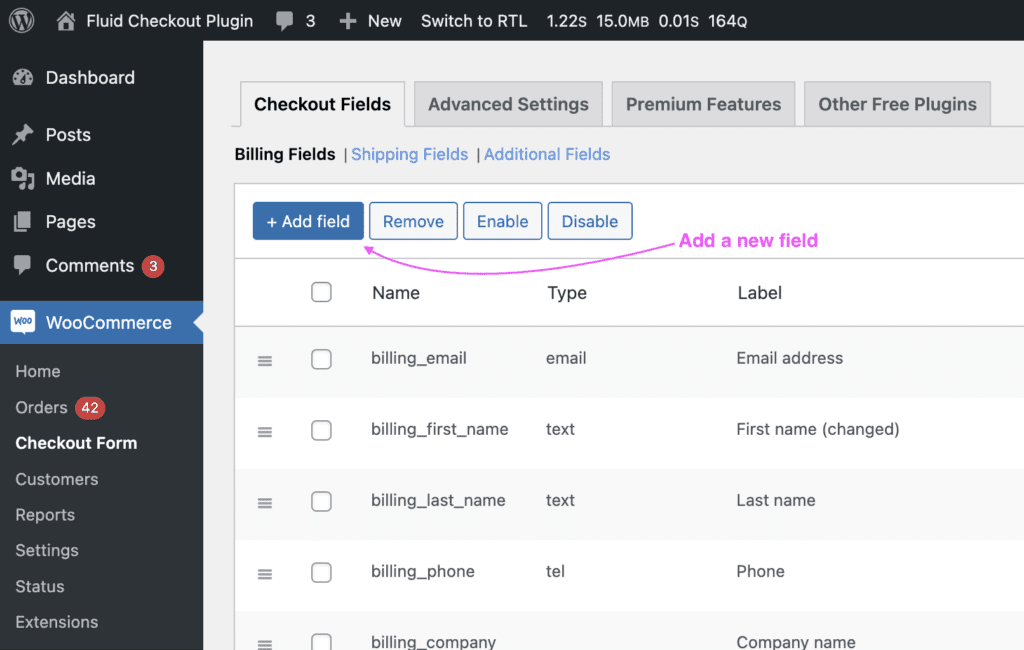 Add custom house number field and make it required — Fluid Checkout