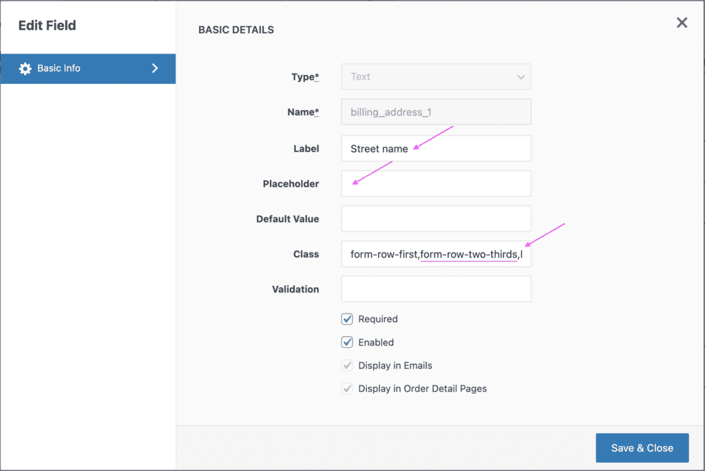 Add custom house number field and make it required — Fluid Checkout